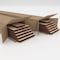 Ekena Millwork 94H x 3/8T Adjustable Wood Slat Wall Panel Kit w/ 2W Slats, Red Oak contains 22 Slats SWW66X94X0375RO - alternate 6